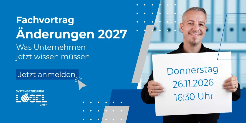Veranstaltung Event IT-Änderungen 2027